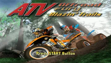 ATV Offroad Fury - Blazin Trails (EU) screen shot title